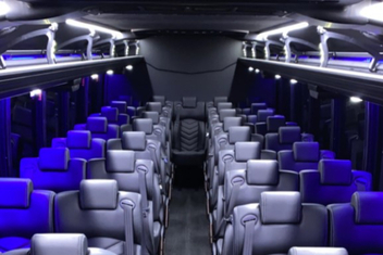Carson Charter Bus Interior