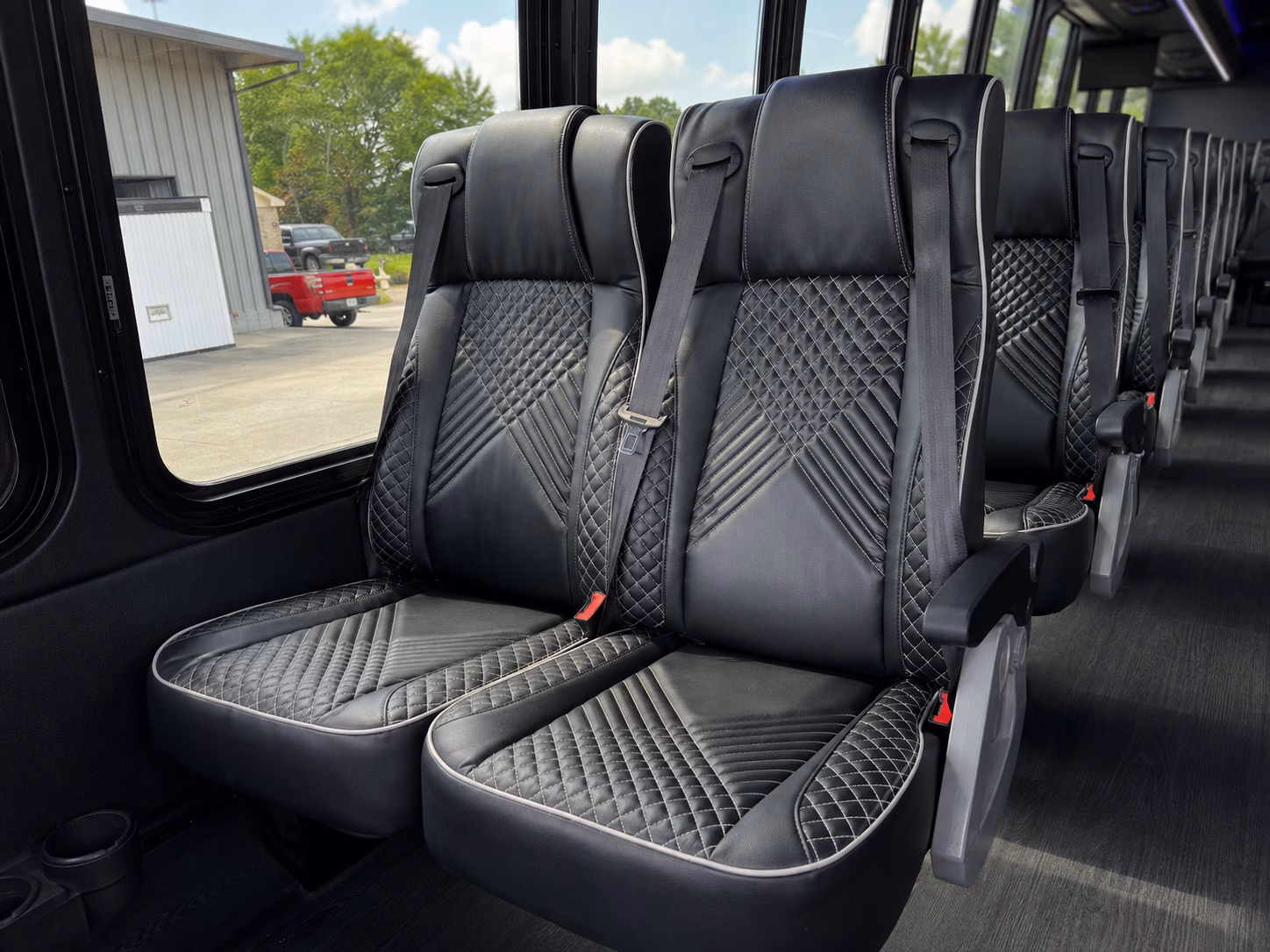 carson charter bus interior