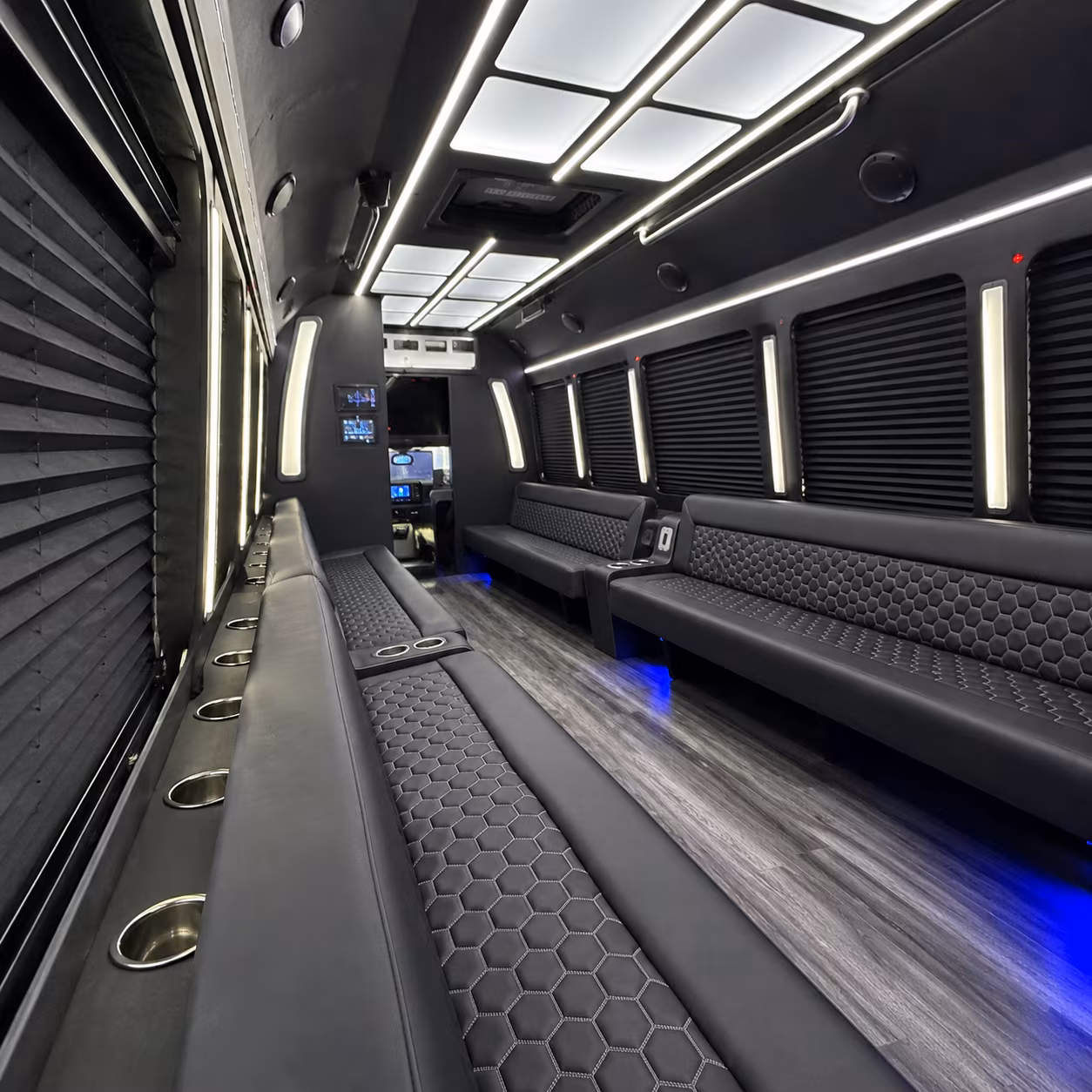 carson party bus rentals inside